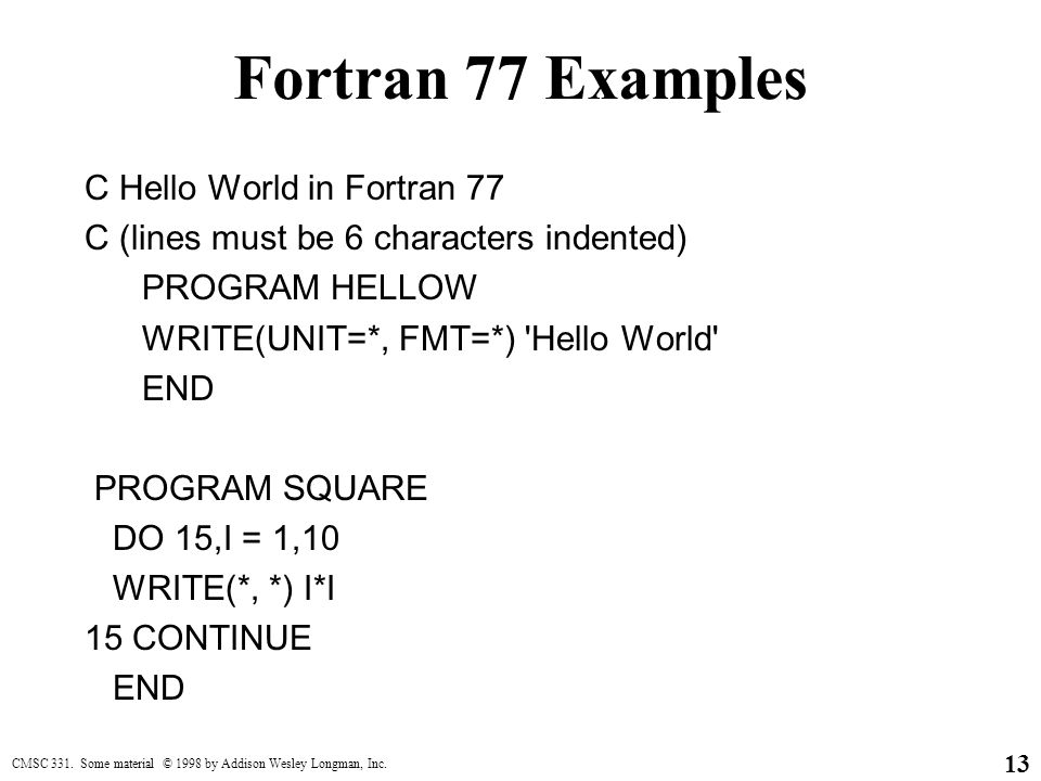 Free Download Fortran 77 Read File Into Array Programs